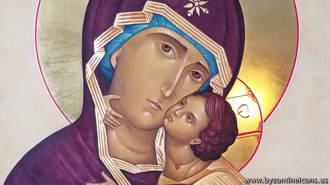 Egg Tempera Painting Process for Byzantine and Russian Icons Traditional Technique Demo Tutorial