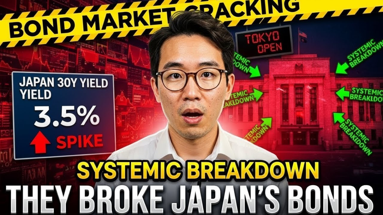 Japan&rsquo;s Bond Market Is Cracking &mdash; 30-Year Yield at 3.5% Signals Global Margin Call
