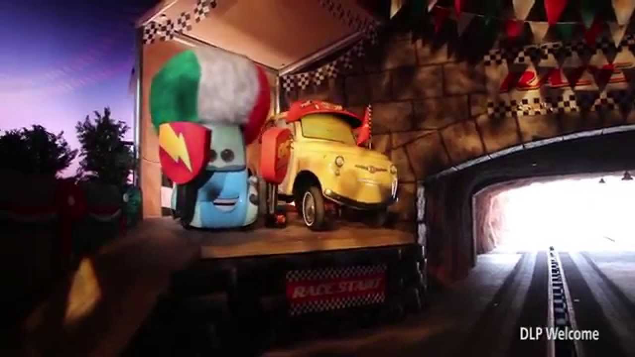 Radiator Springs Racers - On Ride - Disney California Adventure