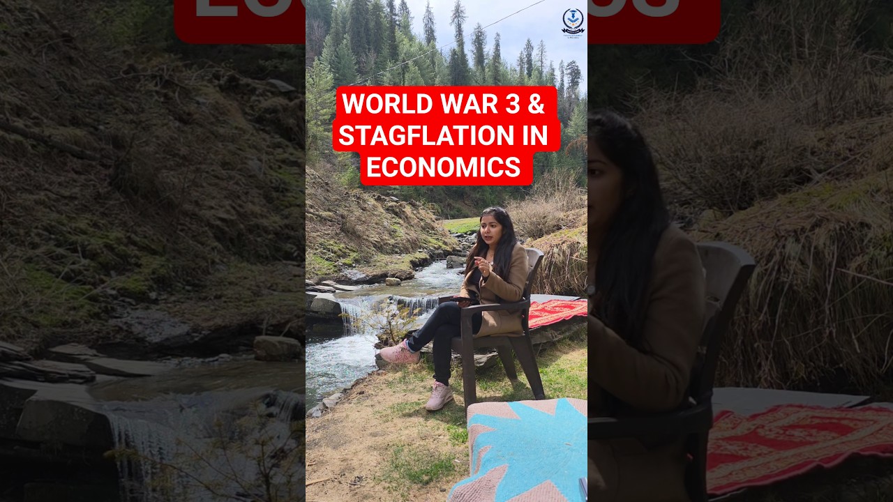 World War 3 & Stagflation in Economics | MS Study Guru | By Dr.Simranjit Kaur #shorts