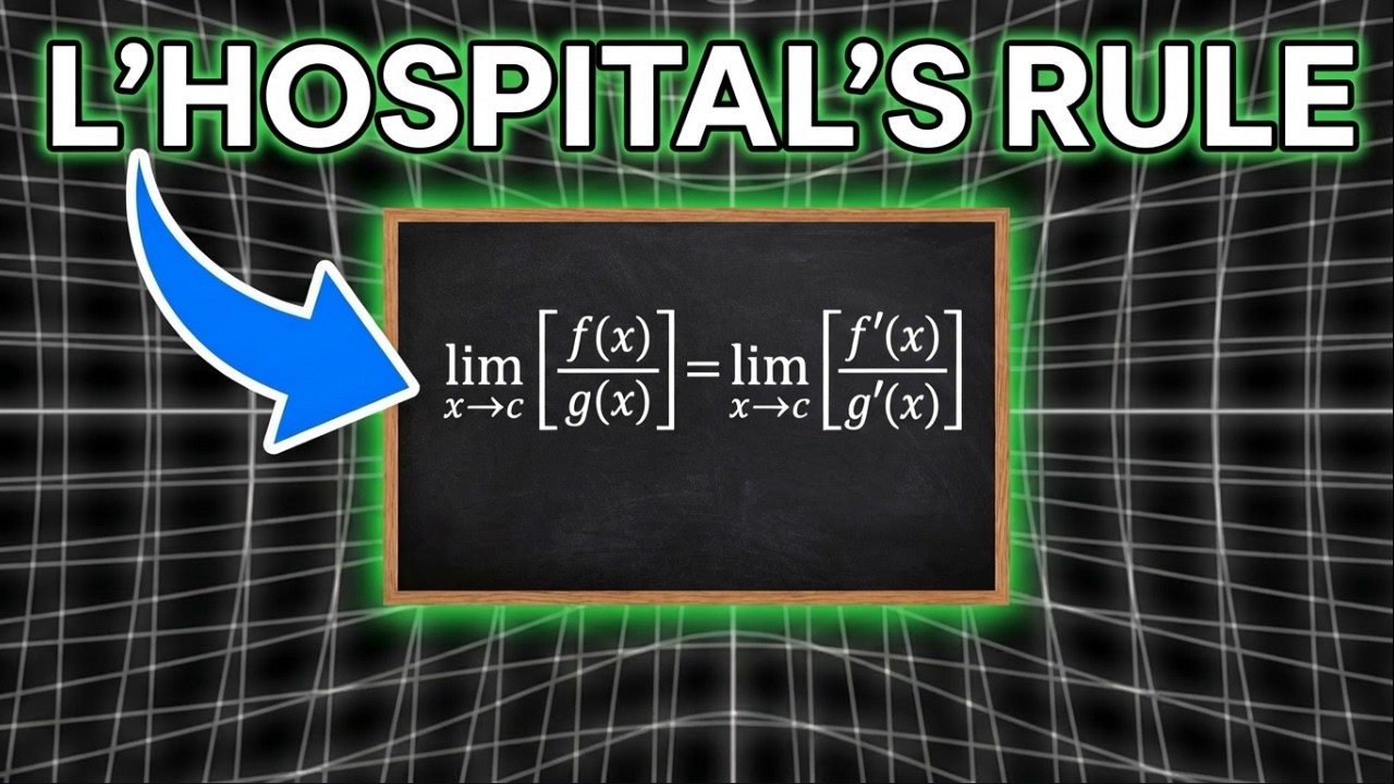 How to Use L’Hôpital’s Rule | Calculus in 7 Minutes