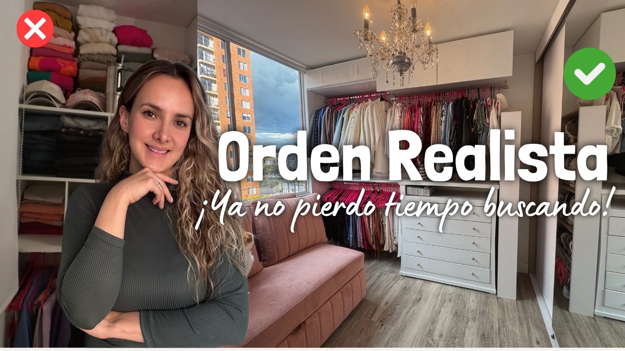 ✨CLOSET en Orden SIN Métodos IMPOSIBLES de Mantener💥 { Depuré + de 30 Prendas}