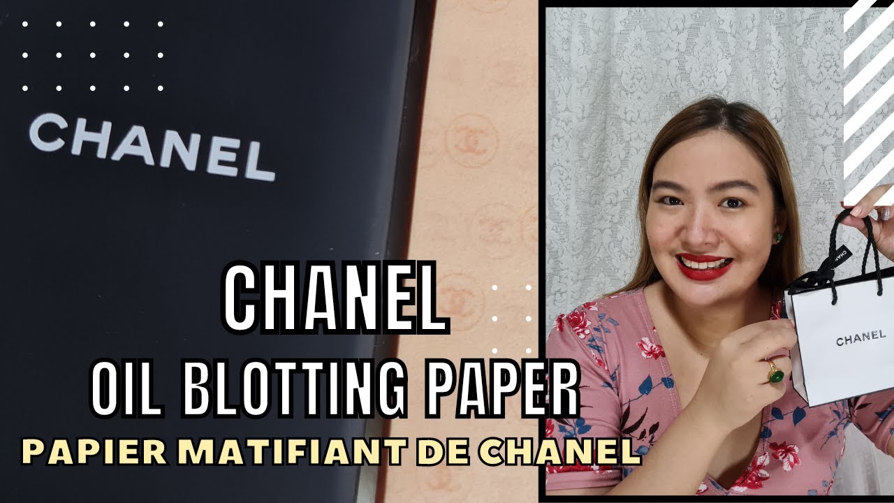 CHANEL Oil Blotting Paper | PAPIER MATIFIANT DE CHANEL Review and Pros and Cons