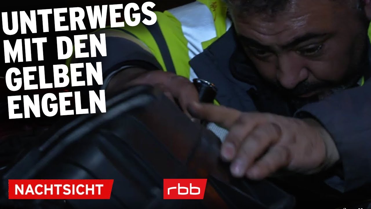 Unterwegs mit den gelben Engeln | NachtSicht | Abendschau