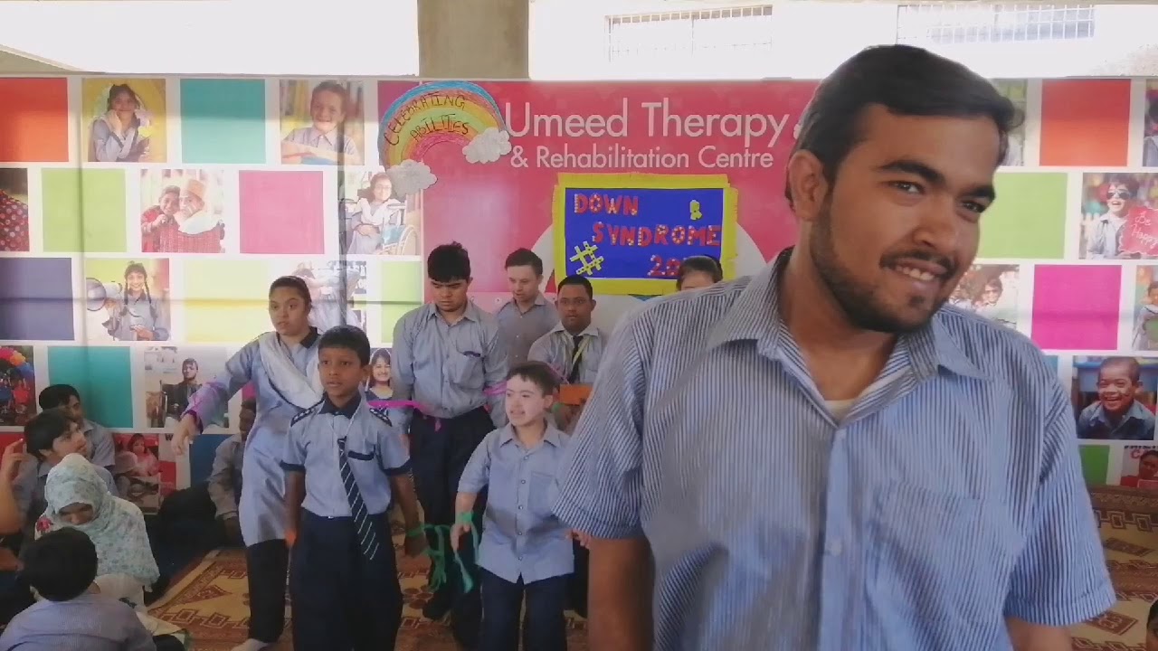 World down syndrome day at Markaz-e-umeed.. Event arrgend social work student ku.. 19/march /2019