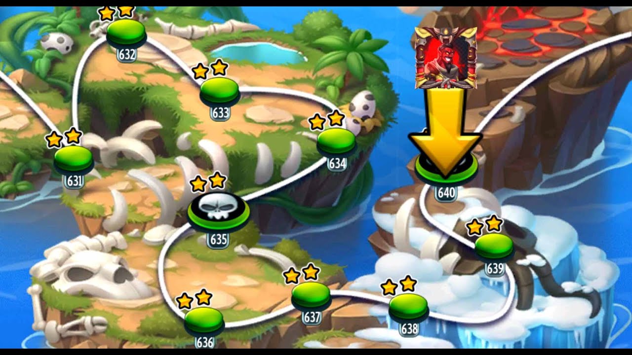 Adventure Map 631 to 640 Completed - Monster Legends
