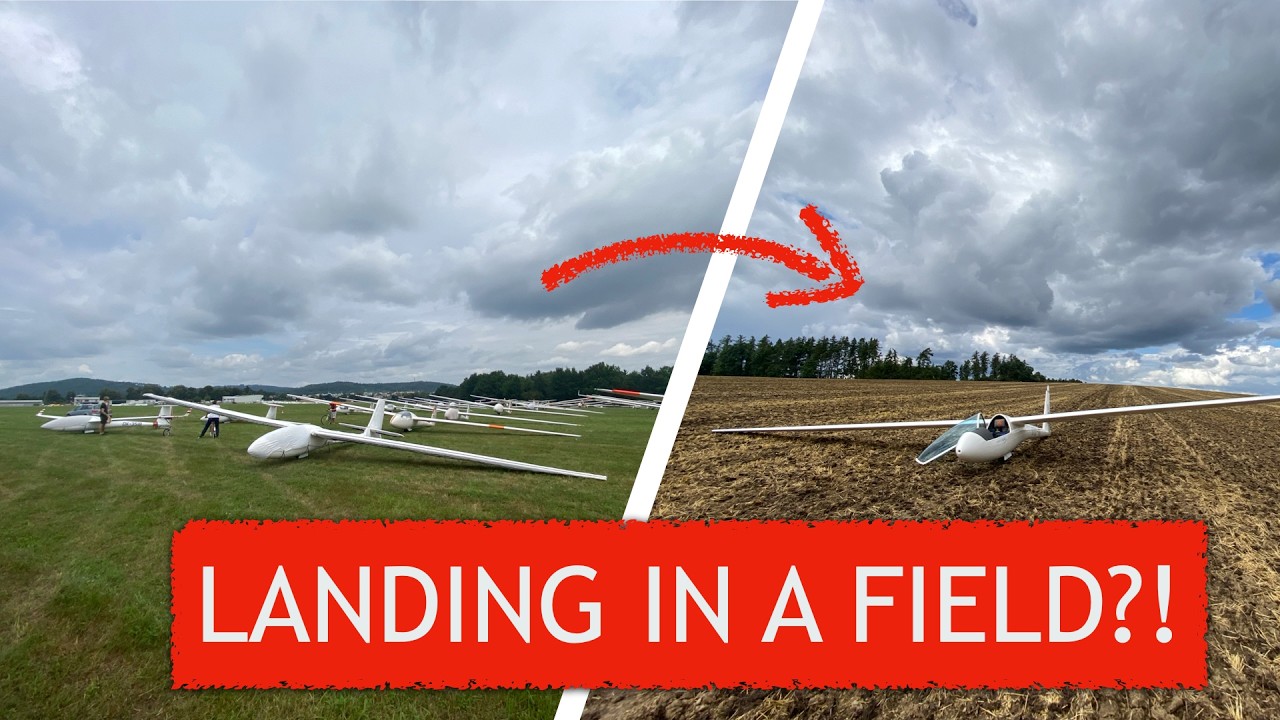 LANDING in a FIELD?!