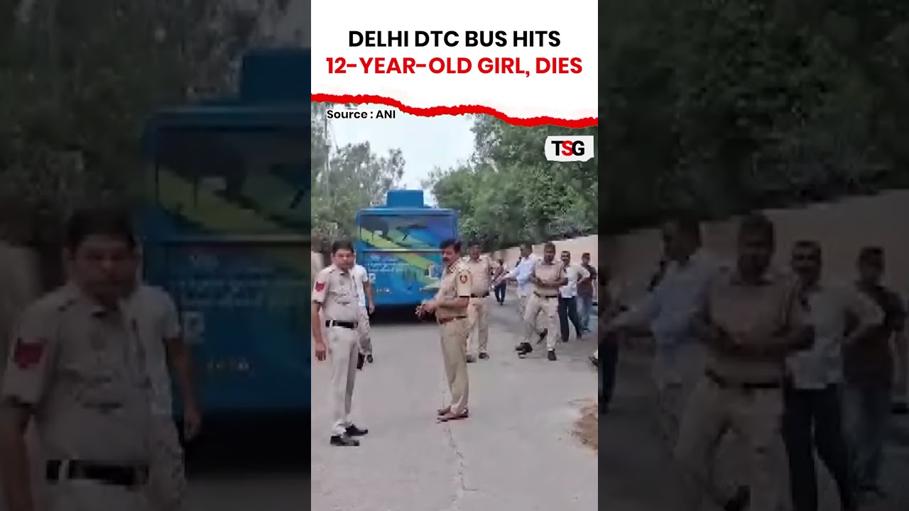 DTC Bus Accident In Delhi! 12-Year-Old Girl Dies After Being Hit | TSG