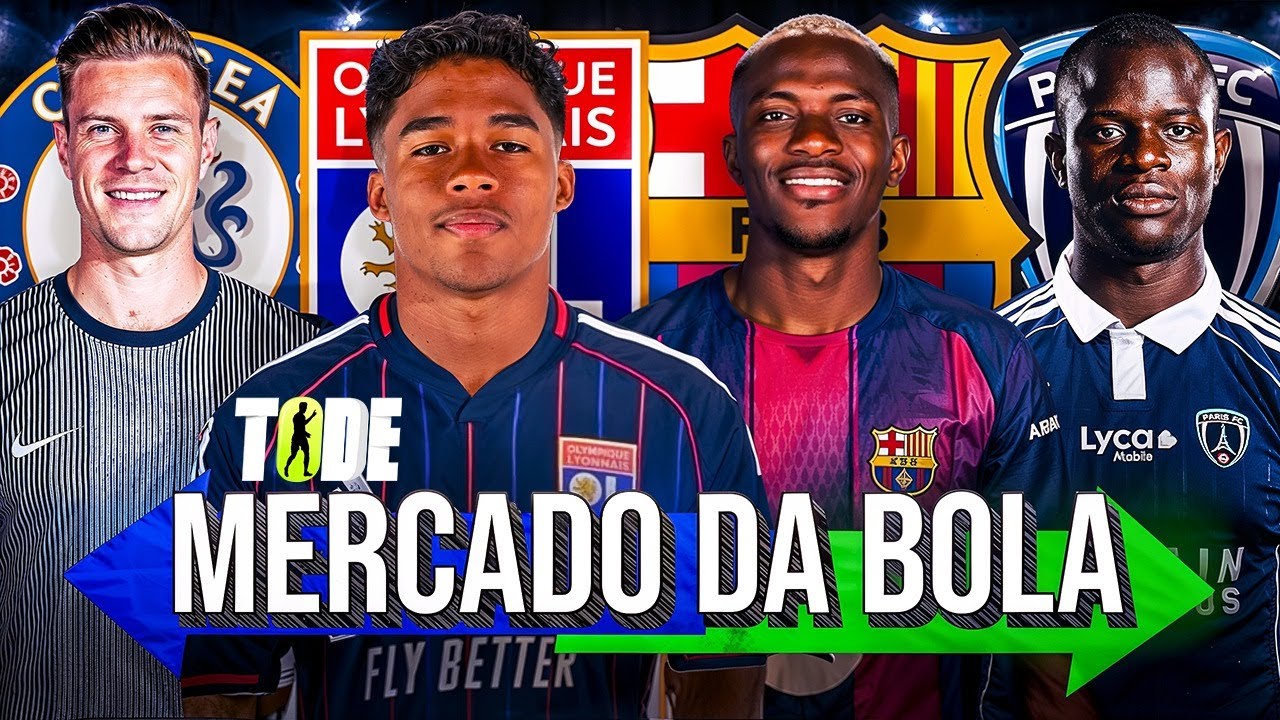 KANTÉ NO PARIS l CHELSEA QUER TER STEGEN l ENDRICK PERTO DO LYON l BARÇA QUER OSIMHEN E+