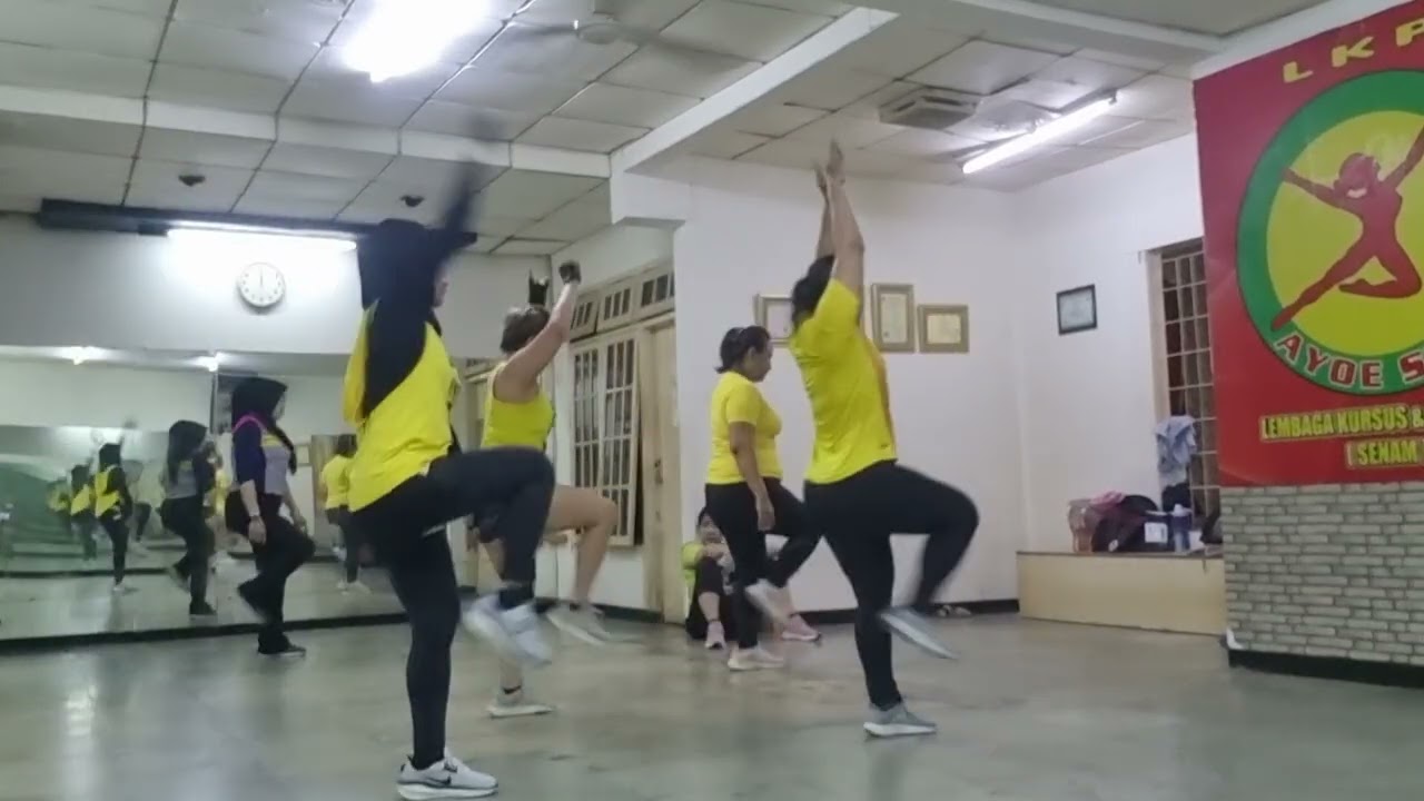 Aerobic #aerobickeren #workout #olahraga #aerobic 