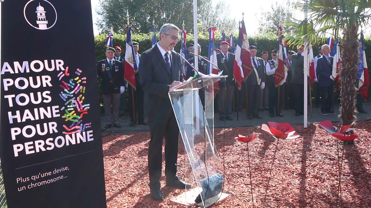 Commémoration du Mémorial de L' OTAN 14 septembre 2019 à Frethun