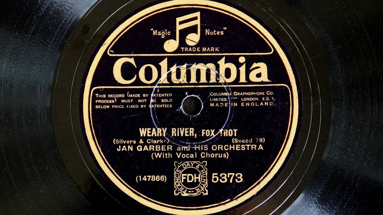 Jan Garber and His Orchestra - Weary River (1929)