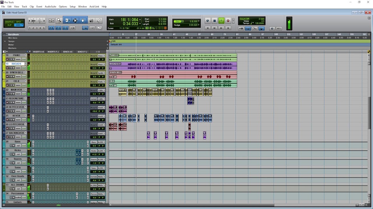 Breaking down my Mix and Master for HeadGame by blckatom @MattMontanez