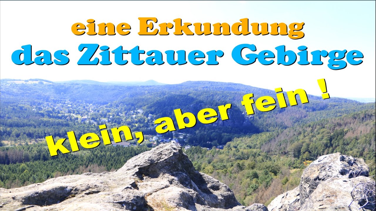 Entdeckung, Zittauer Gebirge 2024. Dampfbahn, Wandern und Klettern.