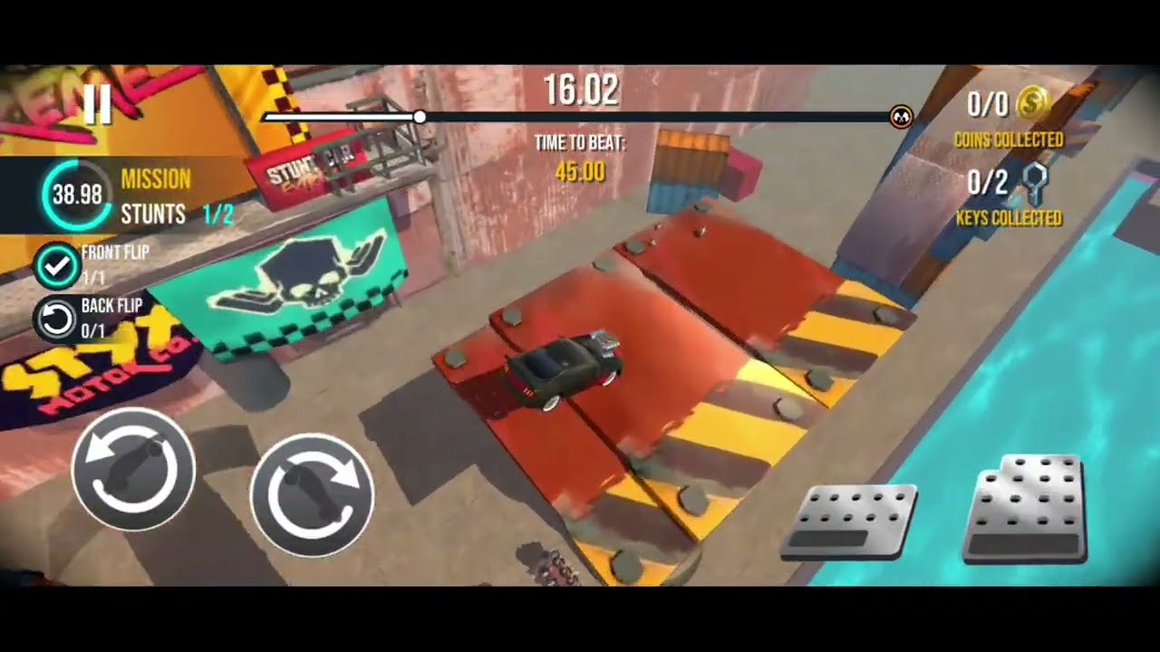 Monster Car Stunt Gameplay 🔥 | Extreme Driving Challenge