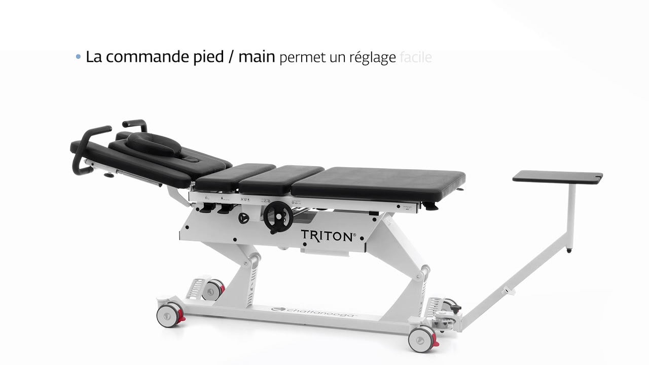 Table de traction vertébrale Galaxy Triton® 6M Chattanooga