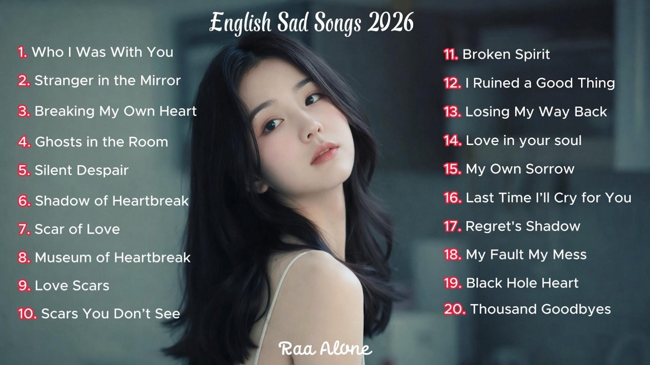 New English Sad Songs 2026  Hits Relaxing Music