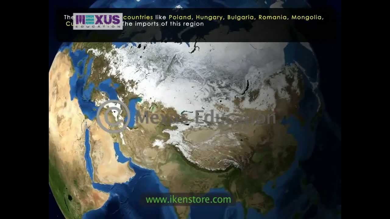 Russia- Climate, Vegetation, Wildlife, Resources, Industry, Transport, Trade and People