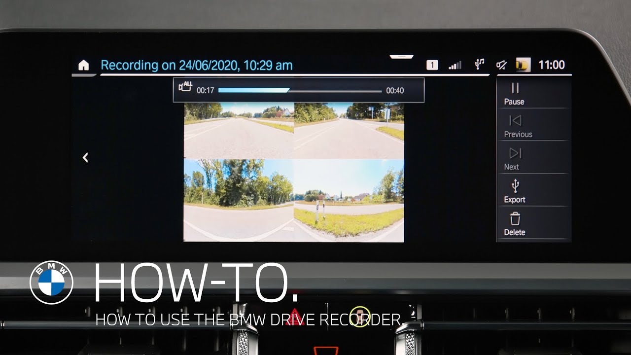 How-to: Using the BMW Drive Recorder with Operating System 7