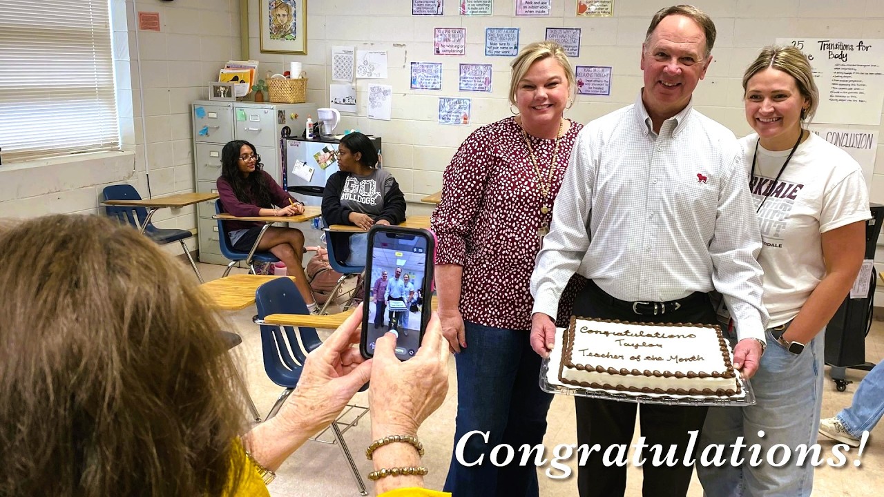CHS Surprise Presentation: Jeffery Wilson State Farm Teacher of the Month