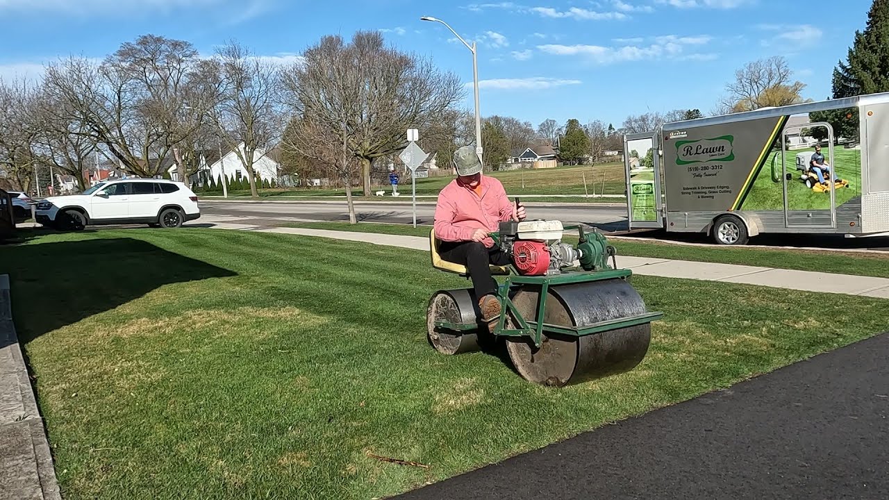 Lawn Rolling ONLY!!  Not Everyone one Wants Aeration!