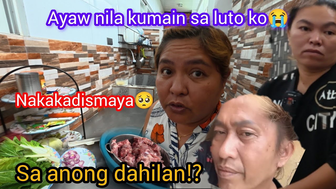MINSAN NGA LANG AKO MAGLUTO, AYAW PA NILANG KUMAIN🥺 NAKAKADISMAYA SILA