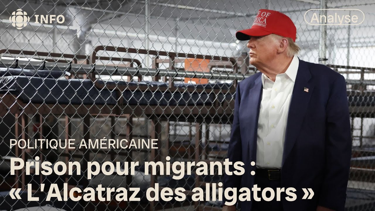 L’« Alcatraz des alligators », une prison pour migrants : l'avis d'un expert | D'abord l'info