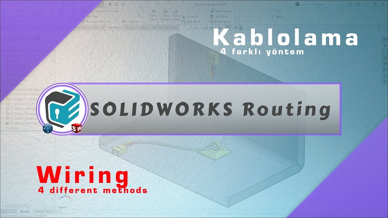 SOLIDWORKS Routing - Wire | Cable | Harness