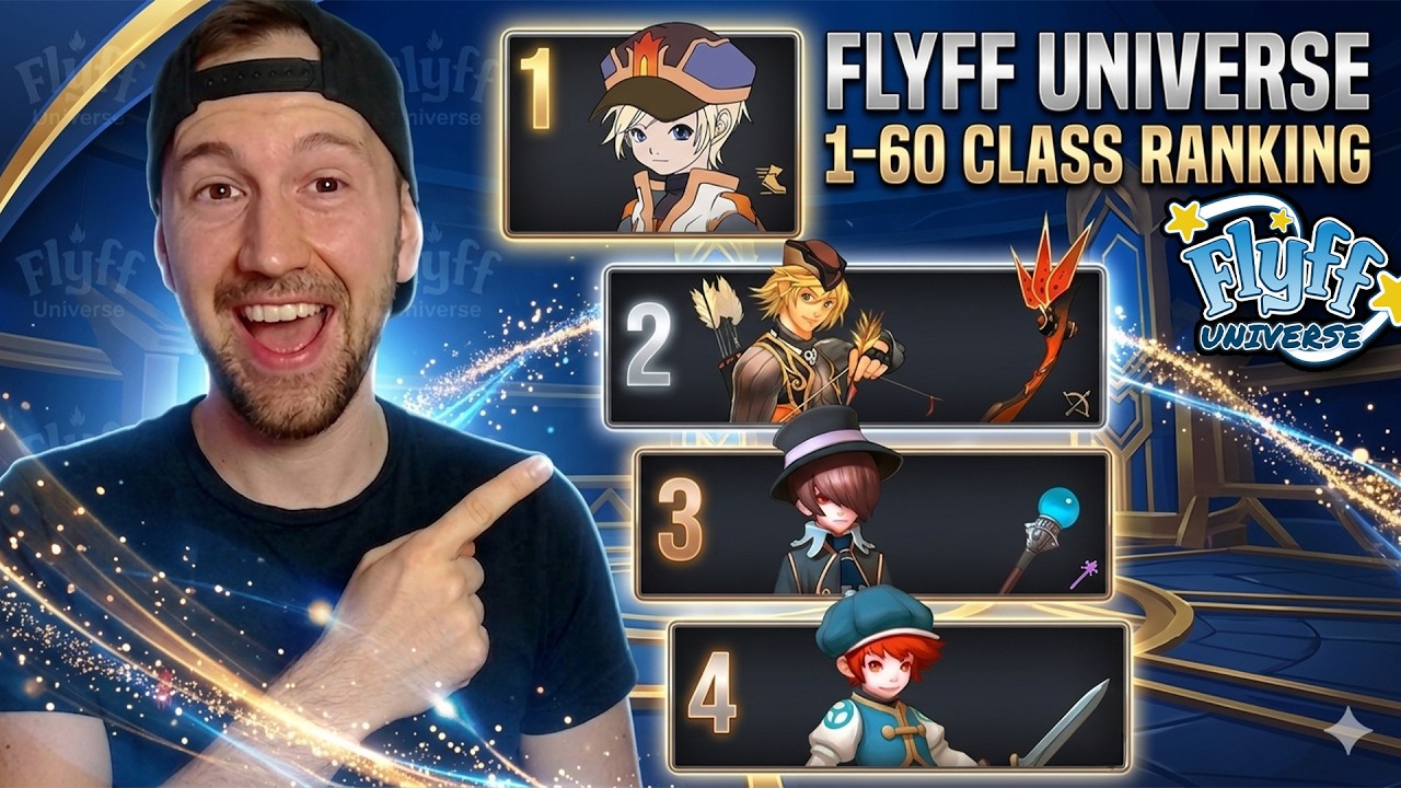 Лучшие классы FlyFF Universe, уровни 1&ndash;60 (Руководство по рейтингу FWC 2026)