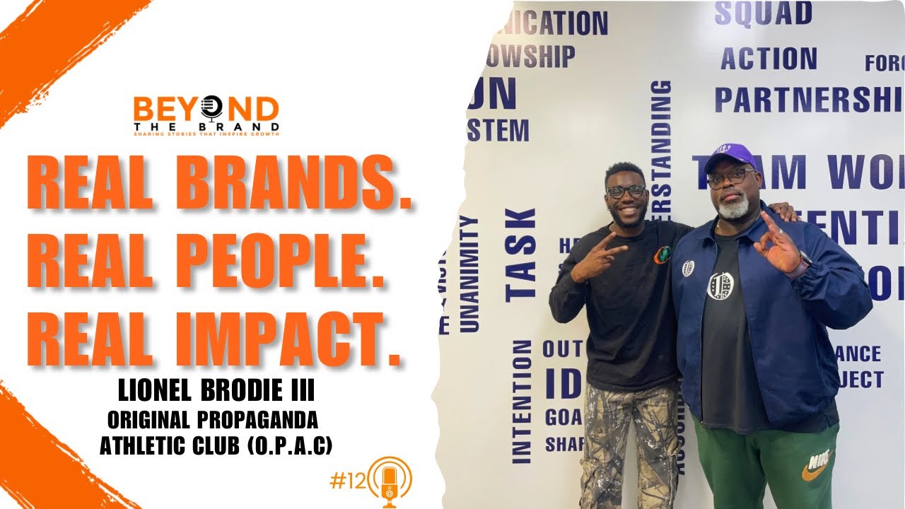 Lionel Brodie III on Building OPAC, Brand Integrity, and Defining Running in his Own Terms S1. Ep 12