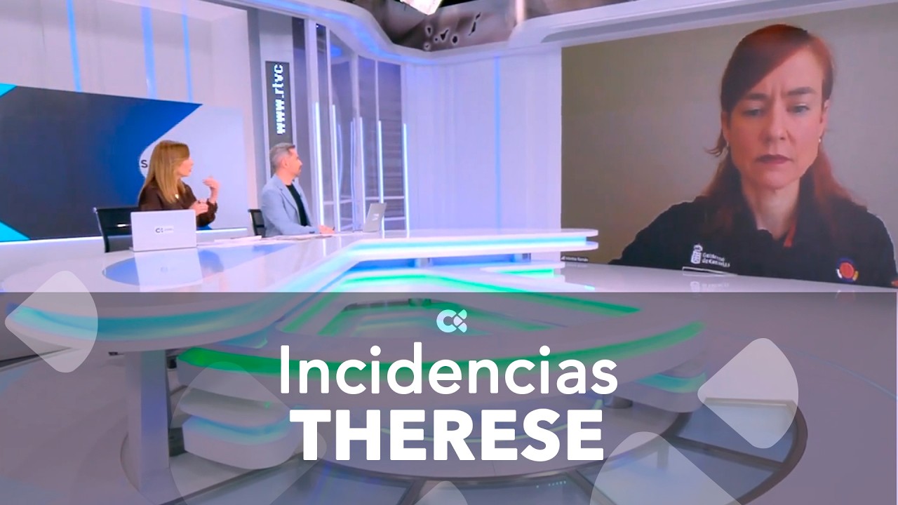 La borrasca 'Therese' deja más de 300 incidencias en Canarias