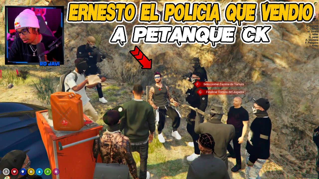 RDJavi: Tuko Me Entrega a Ernesto el Policia Que Vendio a PetanQue Lo Torturamos