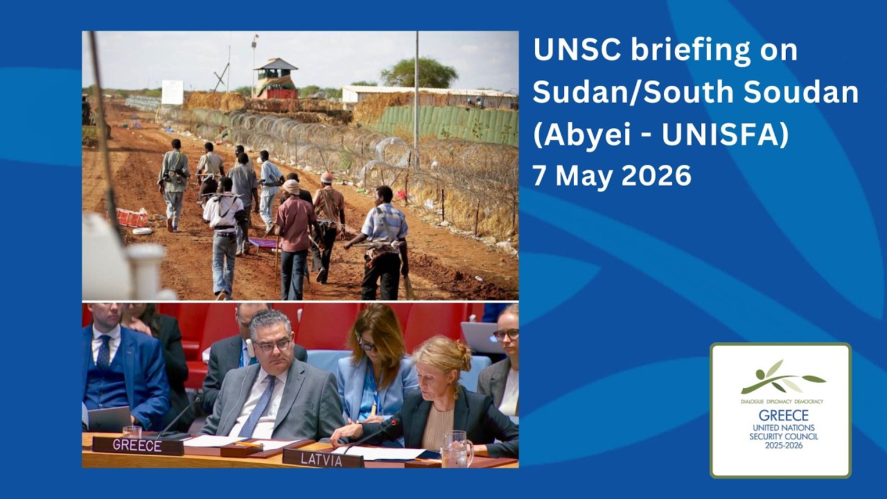 Statement of Greece at the Security Council 10149th meeting on Sudan/South Sudan (UNISFA - Abyei)