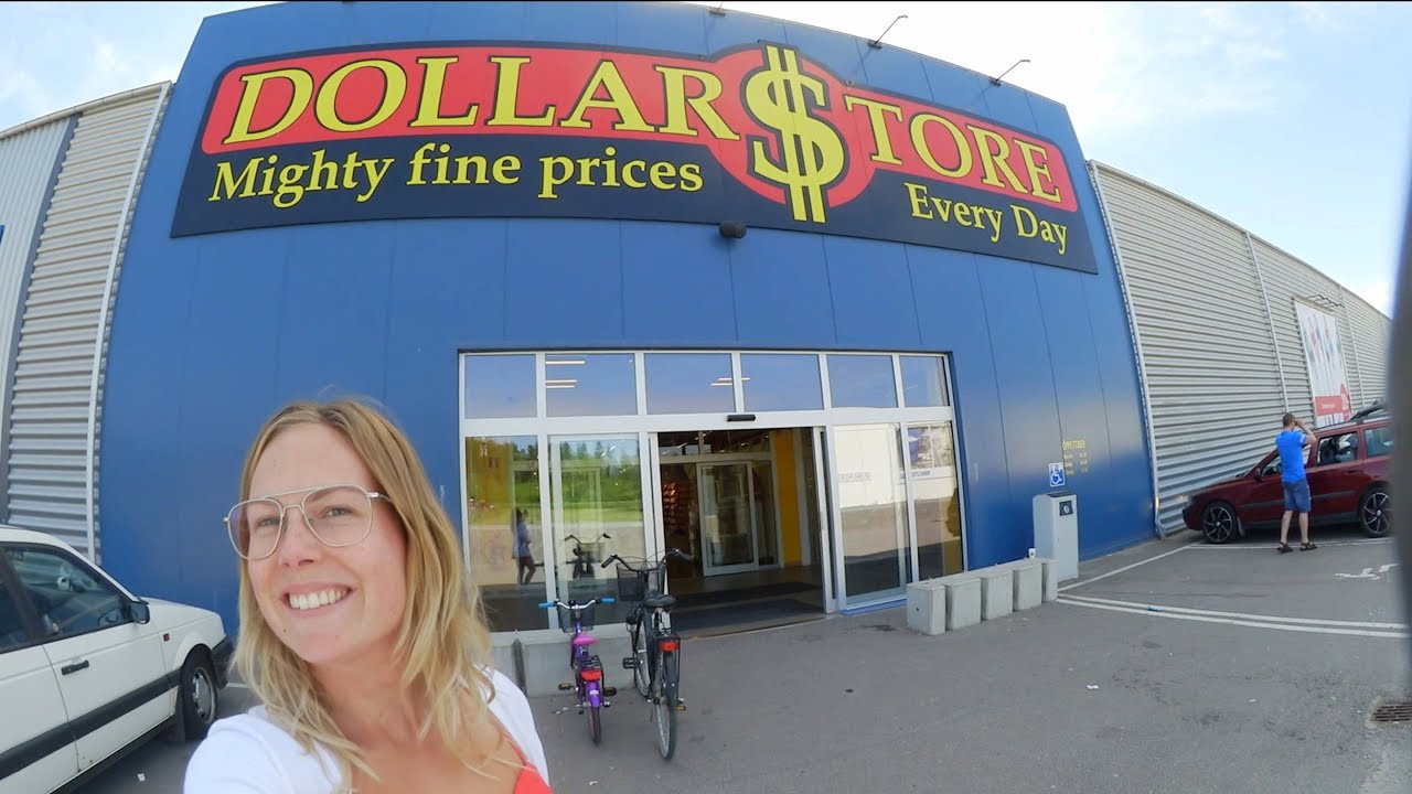 SHOPPAR PÅ DOLLARSTORE