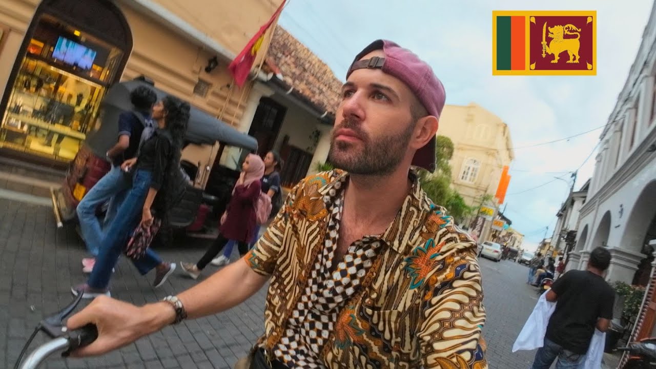Back Street Bike Investigation Of Galle Fort, Sri Lanka 🇱🇰
