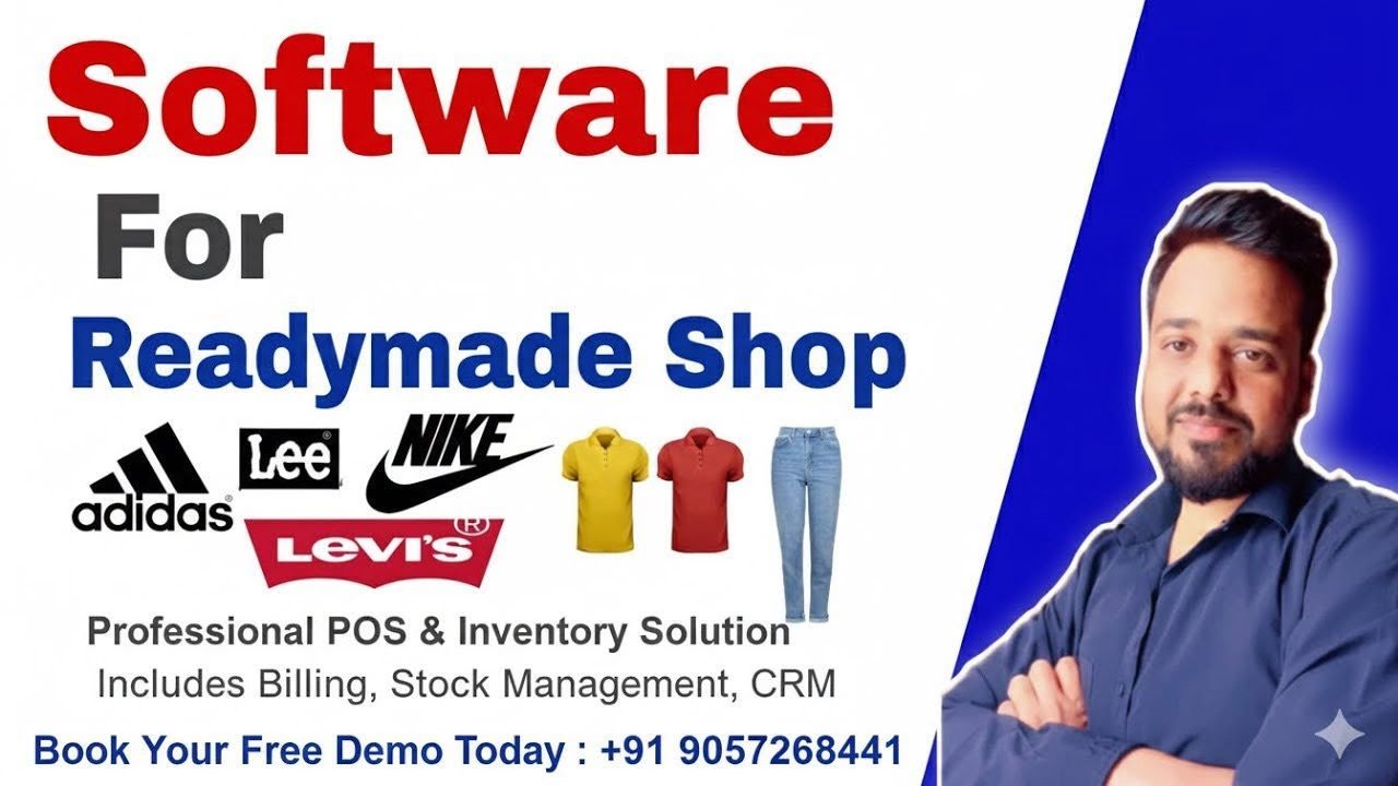The All-in-One Retail Management Software For Readymade Shop | Complete POS & Inventory Management