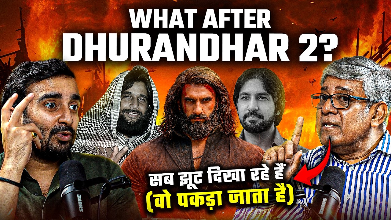 All About Dhurandhar 3: Lies & Leaks🤯 from life of Ravindra Kaushik & Ajit Doval w/ Anirudhya Mitra