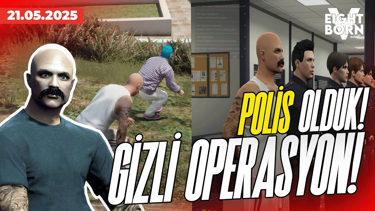 EightbornV NEXT | MÜLAYİM İLE GİZLİ EV OPERASYONU! POLİS OLDUM! | Pala Arslan 71. Bölüm