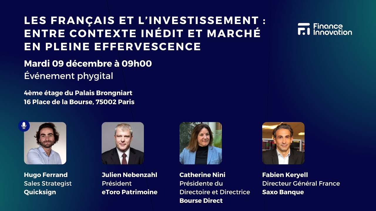 Les Français et l’investissement : entre contexte inédit et marché en pleine effervescence