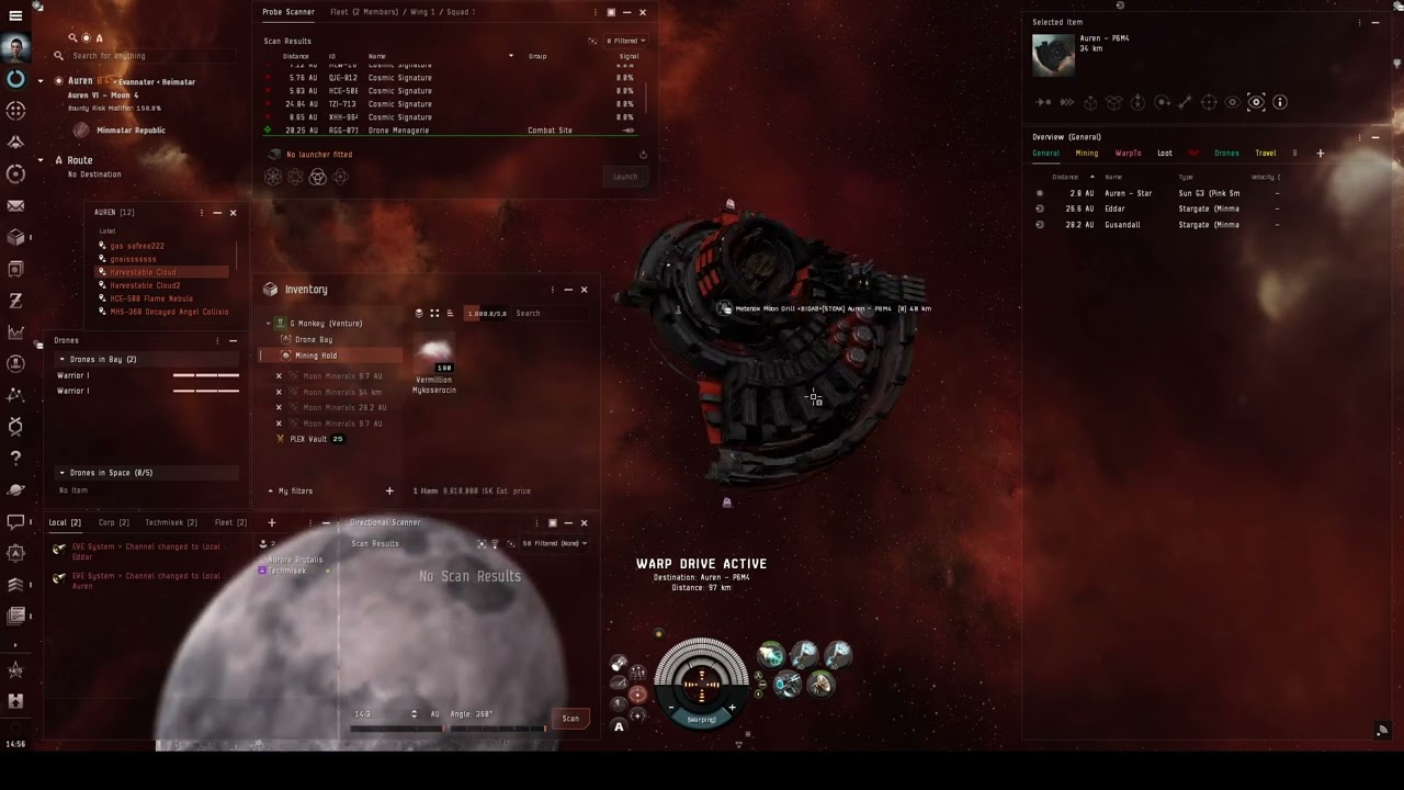 Eve Online - Metenox Moon Drill Weird Bug/Feature ?