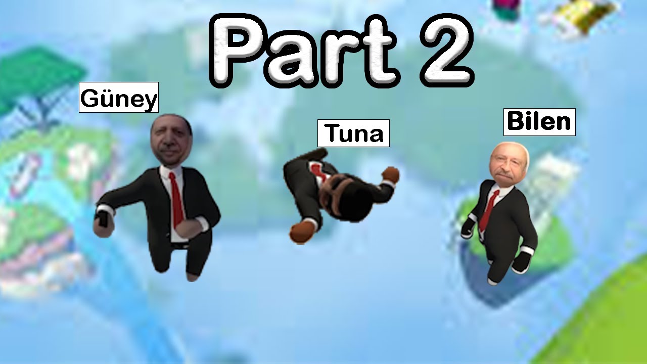 Bu üçlü gerçekten çok mu güçlü? - Human Fall Flat Bölüm 2