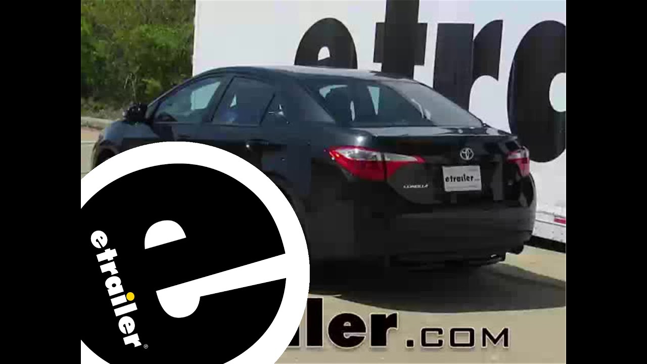 etrailer | Installing the Curt Trailer Hitch Receiver on your 2015 Toyota Corolla