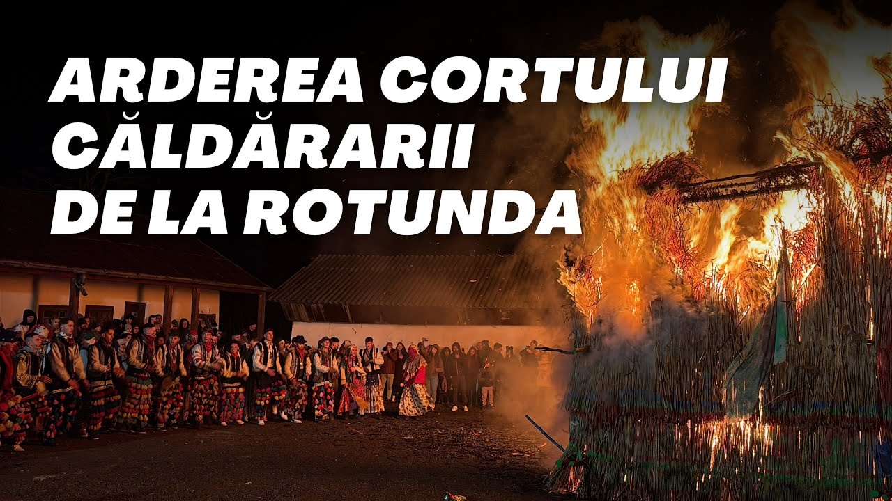 Căldărarii de la Rotunda | Arderea cortului din stuf 01.01.2026
