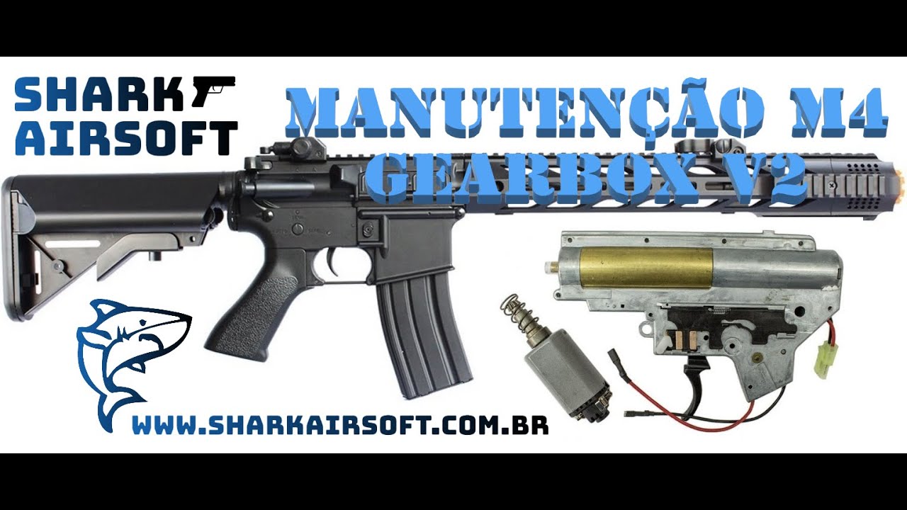 Manutenção M4 CM518 Cyma  Gearbox V2 parte 1
