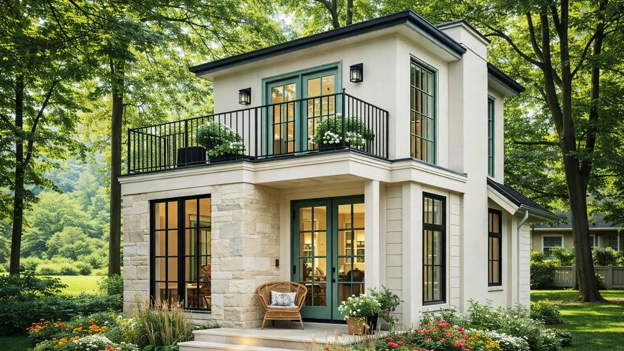 Tiny Cottage, Big Terrace: Smart Outdoor Living Ideas