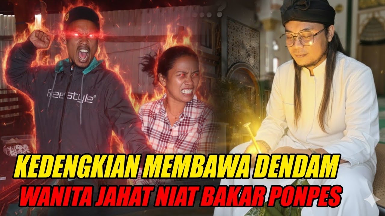 🔴WANITA B14D4B DATANGKAN PULUHAN PREMAN UNTUK REBUT MUSTIKA PAYUNG JAGAD ||gus hasyim asrori terbaru