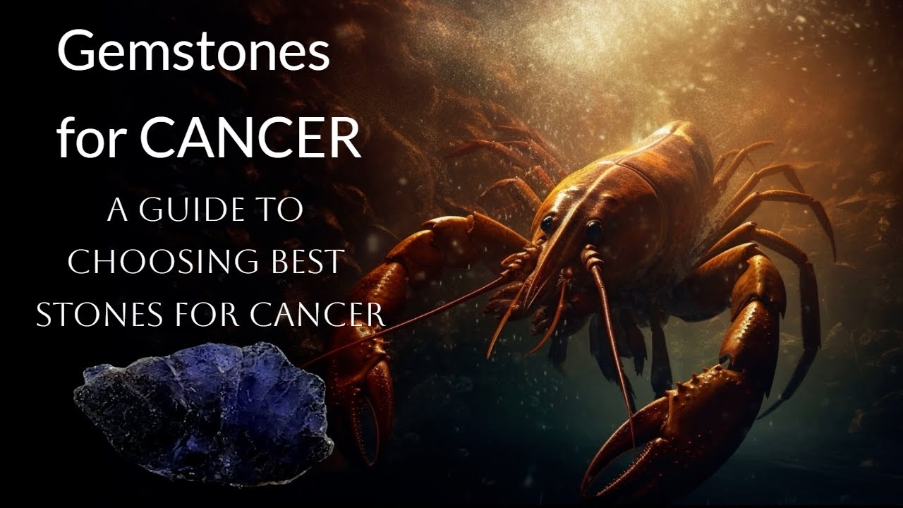 Cancer Gemstones: A Guide to Choosing the Best Birthstone for Cancer zodiac sign #cancer