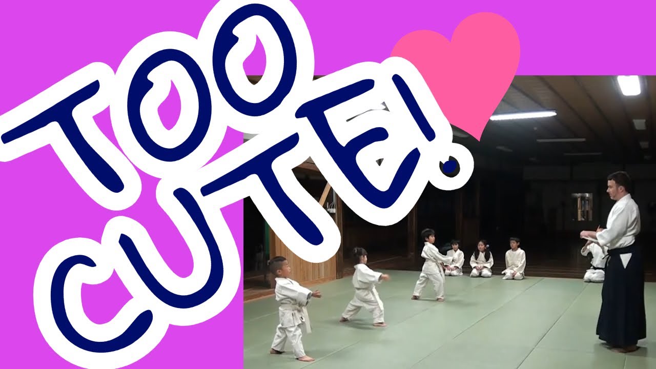 kindergarten kids aikido test