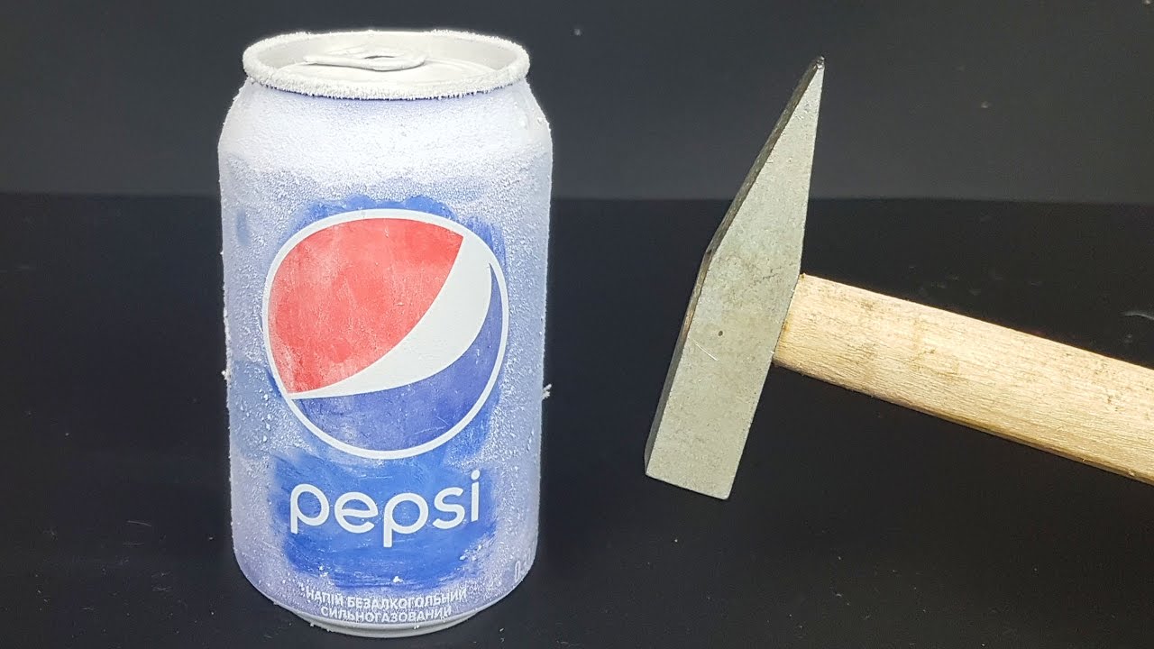 ЭКСПЕРИМЕНТ: ЖИДКИЙ АЗОТ VS PEPSI