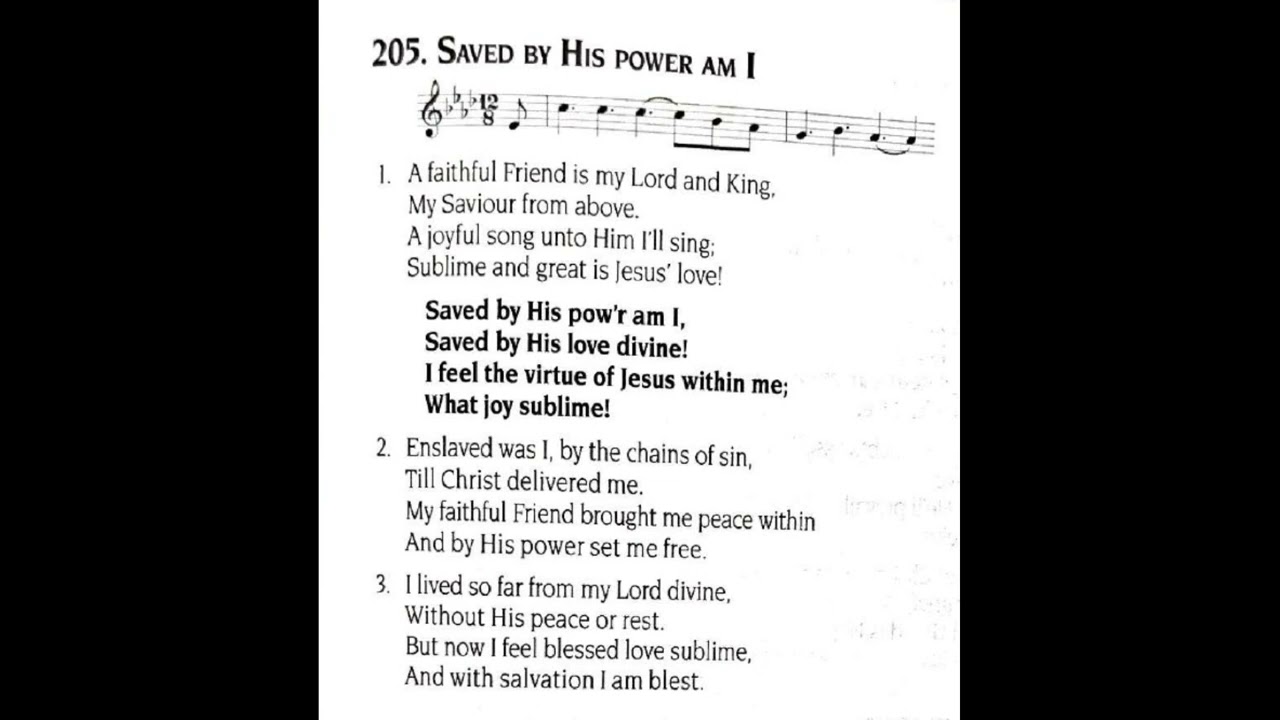 Hino 205 - Salvo Por Seu Poder - Em Inglês (CCB/CCUS) Part. Thalyson Monteiro & Thalisson Campos